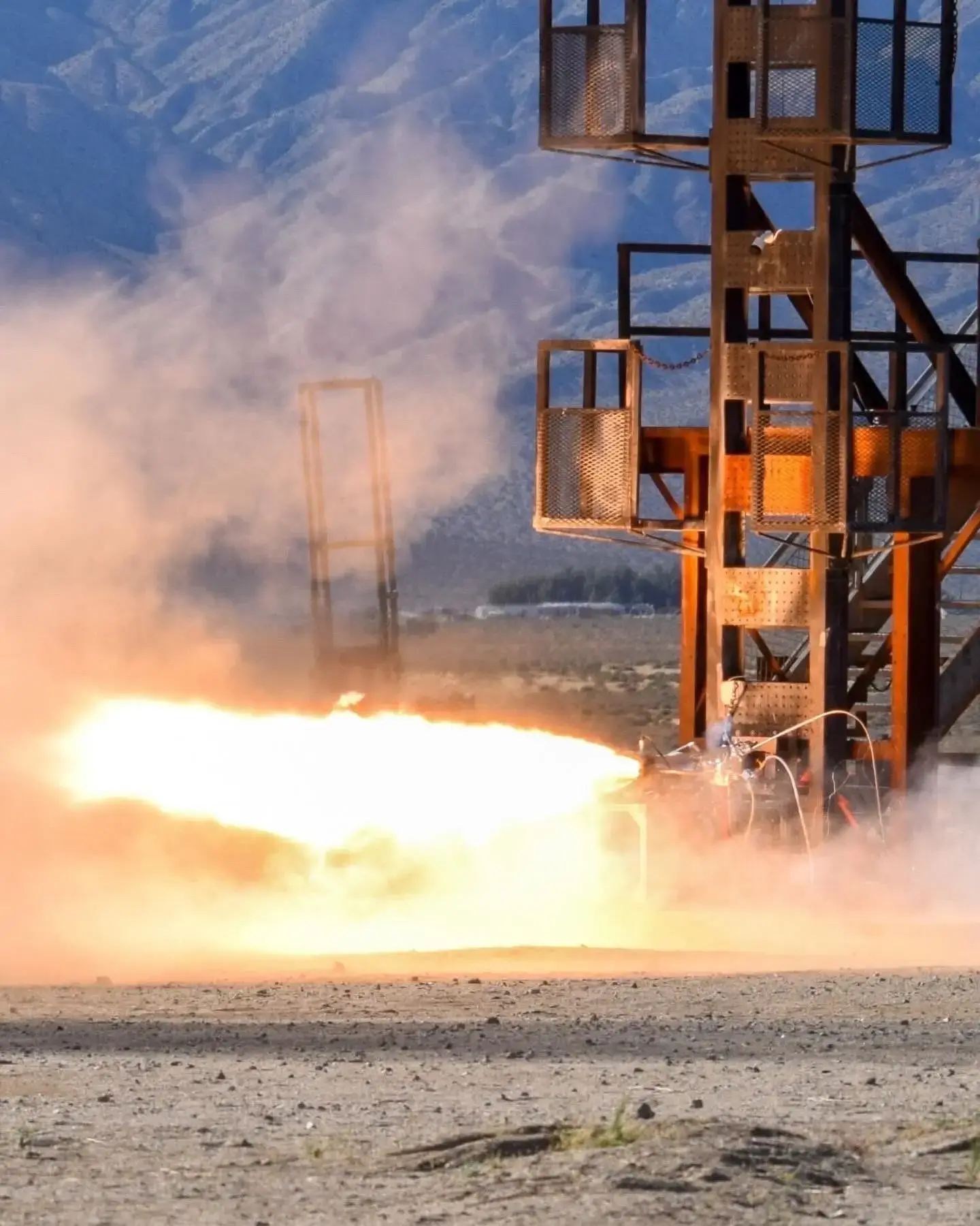 University of MIchigan, MASA (Michigan Aeronautical Science Association) hotfire of Phoenix Engine.